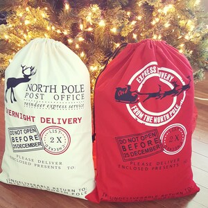 Santa Sacks, Santa Sack Christmas Gift Christmas Decoration, Christmas Gift, Santa Sacks Bulk, Christmas for Kids, NO PERSONALIZATION