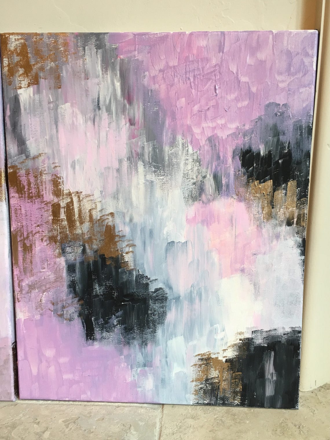 Rejoice // 16x20 painting // acrylic painting // canvas Etsy