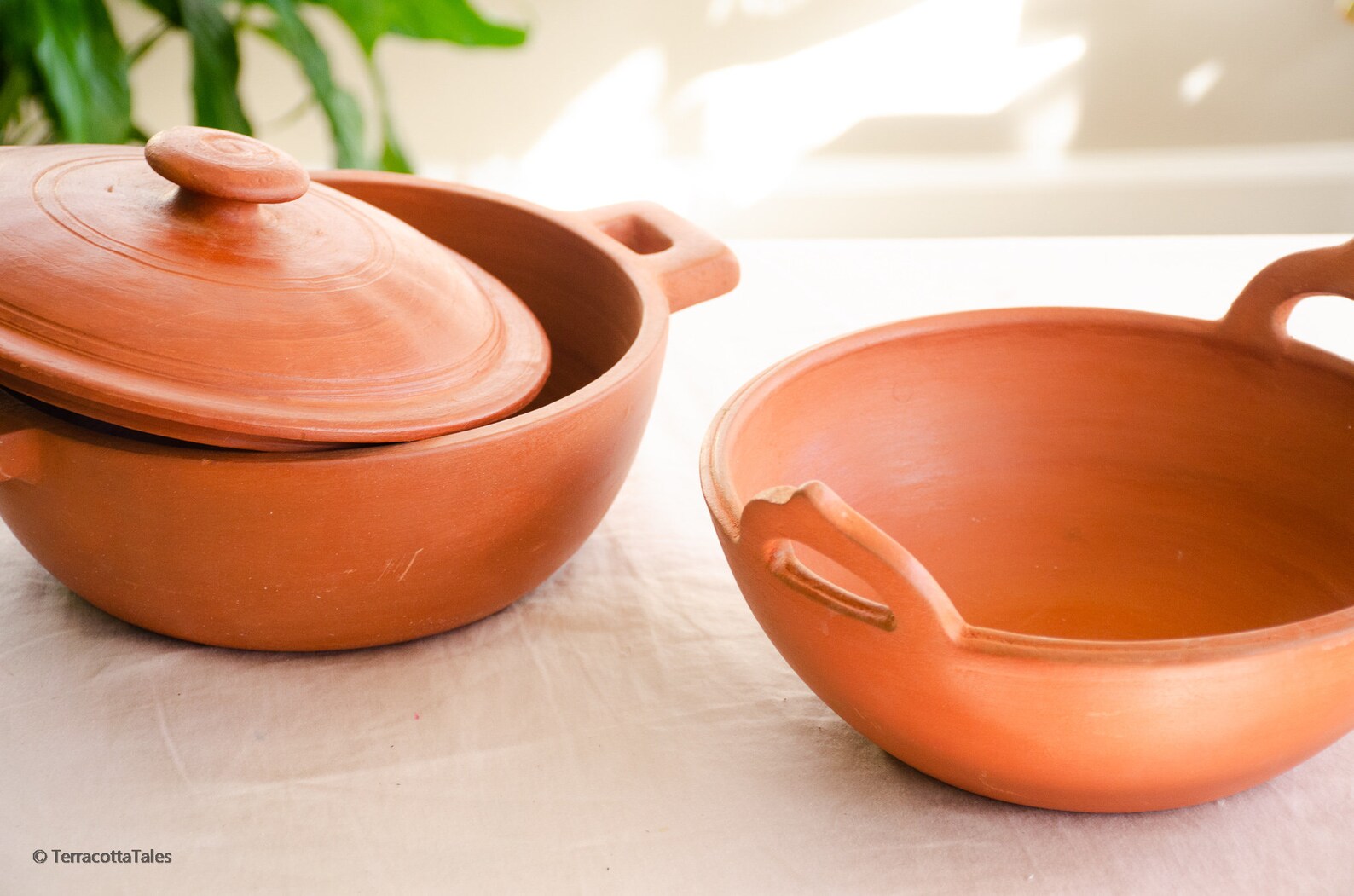 Handmade Terracotta Cookware Earthen Cookware Earthen Pot Etsy