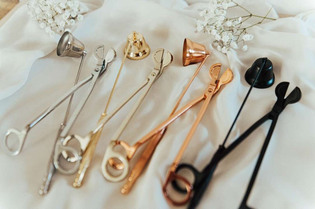 Candle Wick Trimmer and Snuffer Set Etsy