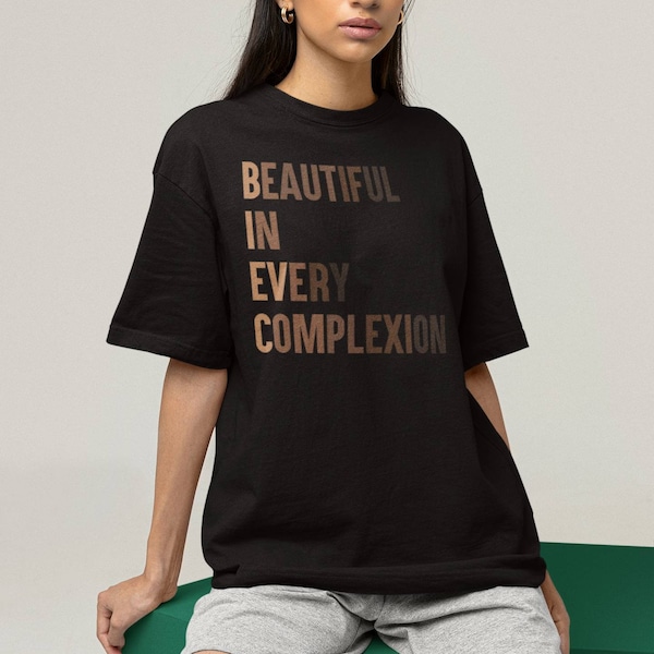 Empower Your Beauty: Latina No Skin Tone Shirt | Celebrate Diversity - Juneteenth Edition - Every Hue Unique!