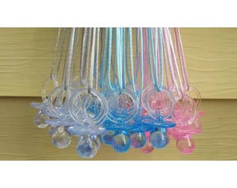 pacifier decorations baby shower