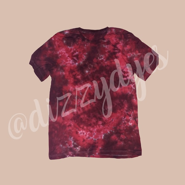 Red Tie Dye T-Shirt~ mens & womens