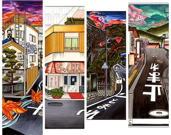 富士山のグラフィティー - Mt Fuji Graffiti - Etsy