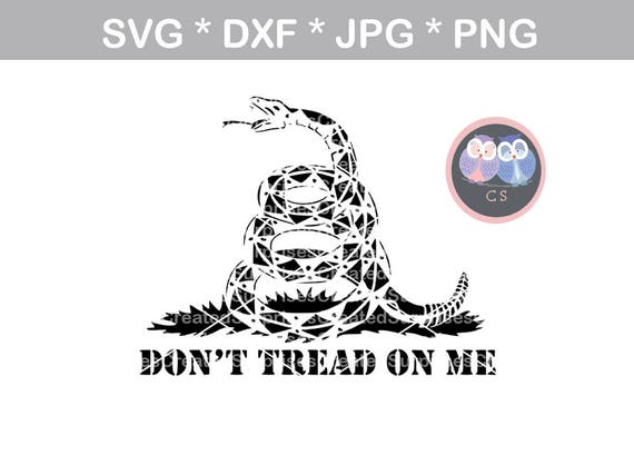 Download Dont tread on me snake Gadsden flag svg dxf png jpg ...