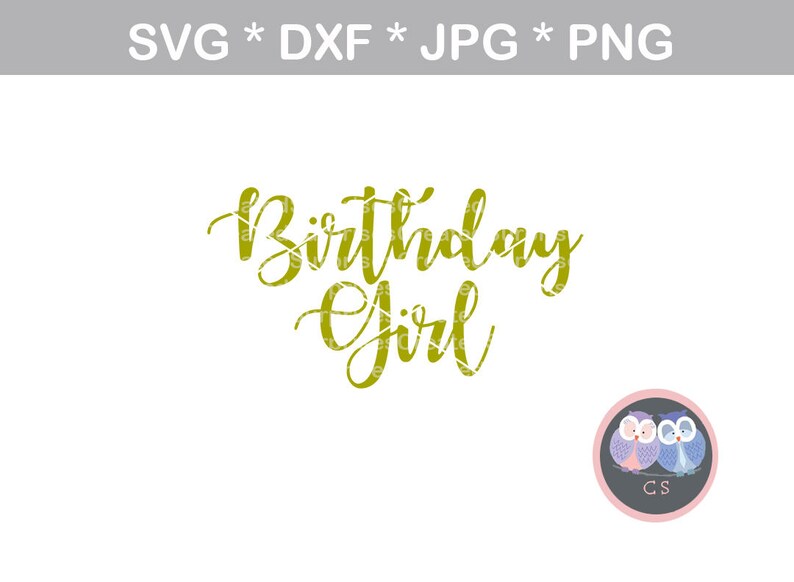 Download Birthday Girl Birthday Entourage svg dxf png jpg digital ...