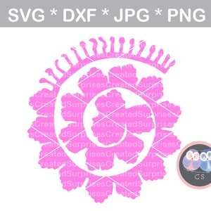 Laminati a fiore di peonia, svg, dxf, png, jpg digitale taglio file per taglio macchine, personale, commerciale, Silhouette Cameo, Cricut