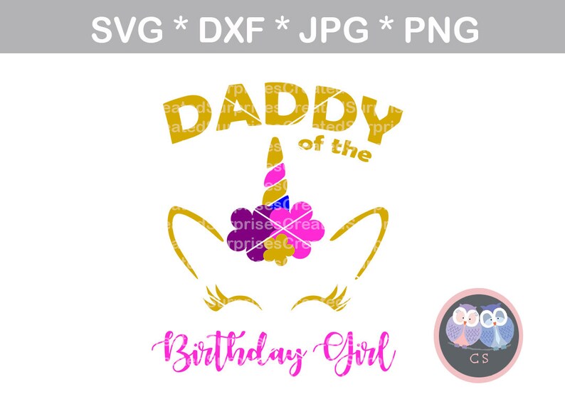 Free Free 168 Unicorn Family Birthday Svg SVG PNG EPS DXF File