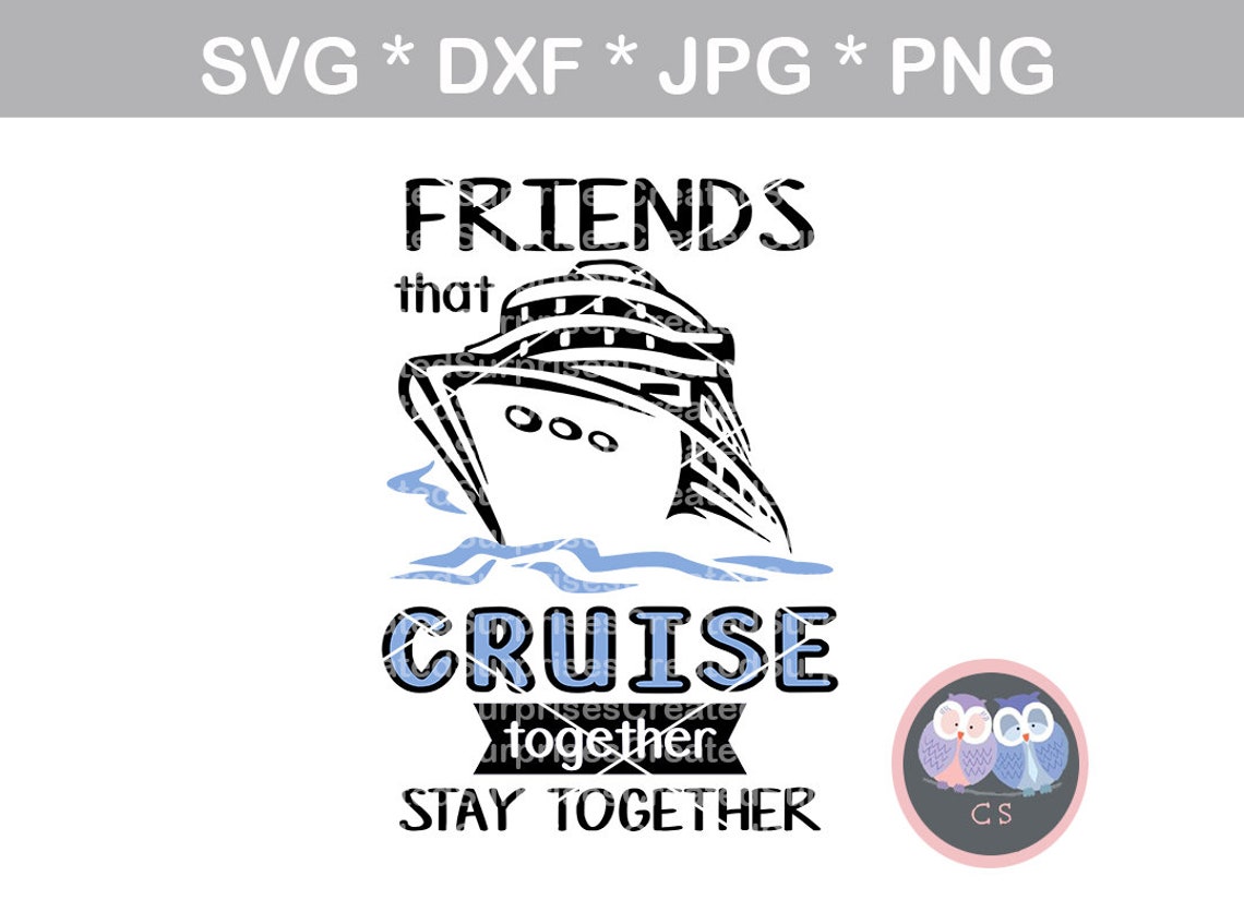 TSOTMO Reise-Geschenktasche 'Cruise Together', Beige – Kosmetiktasche Mit Reißverschluss, 23,5x17 Cm