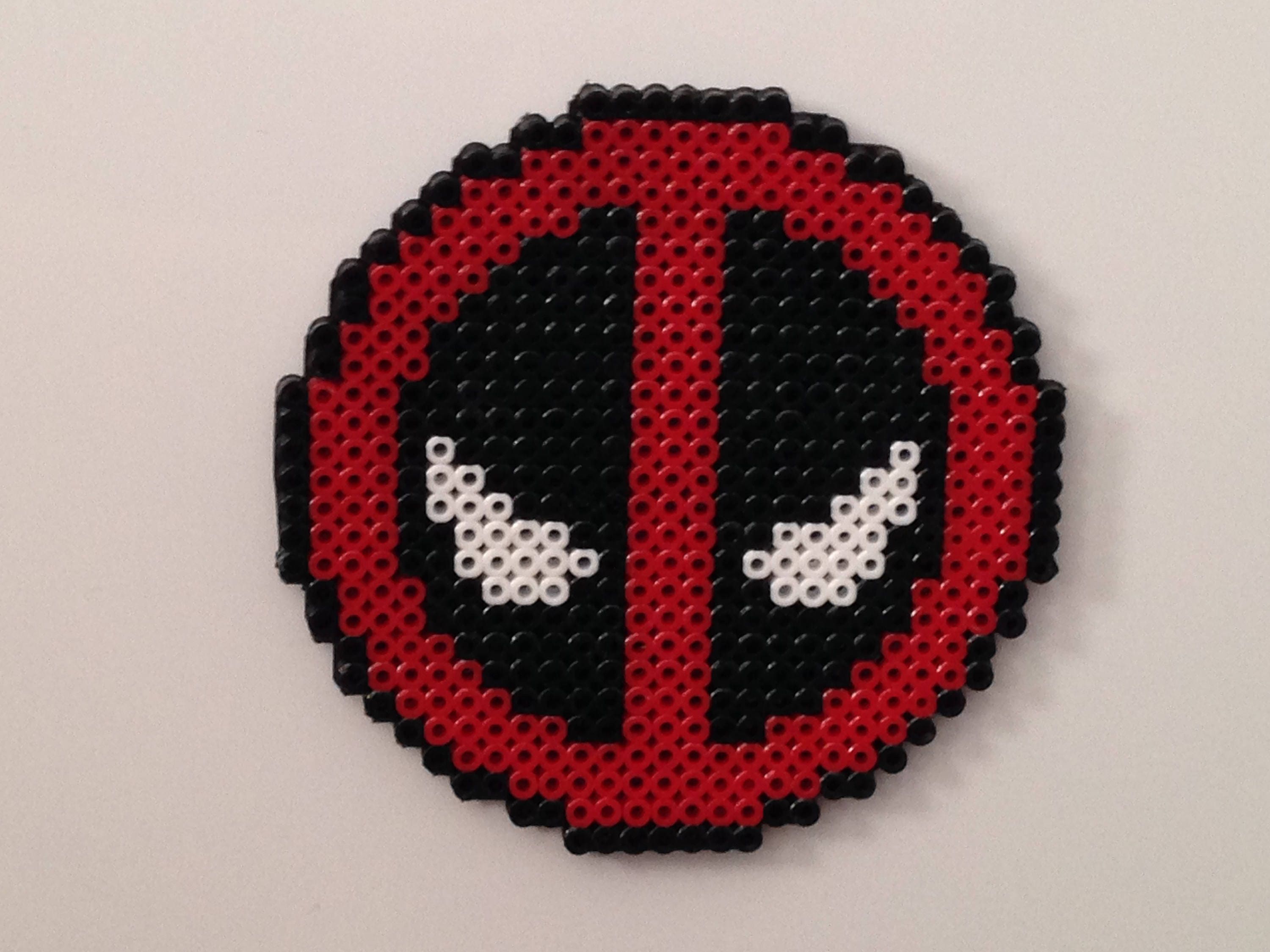 Deadpool Perler Bead Etsy