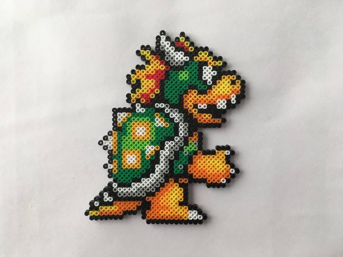 Bowser Perler Bead Etsy