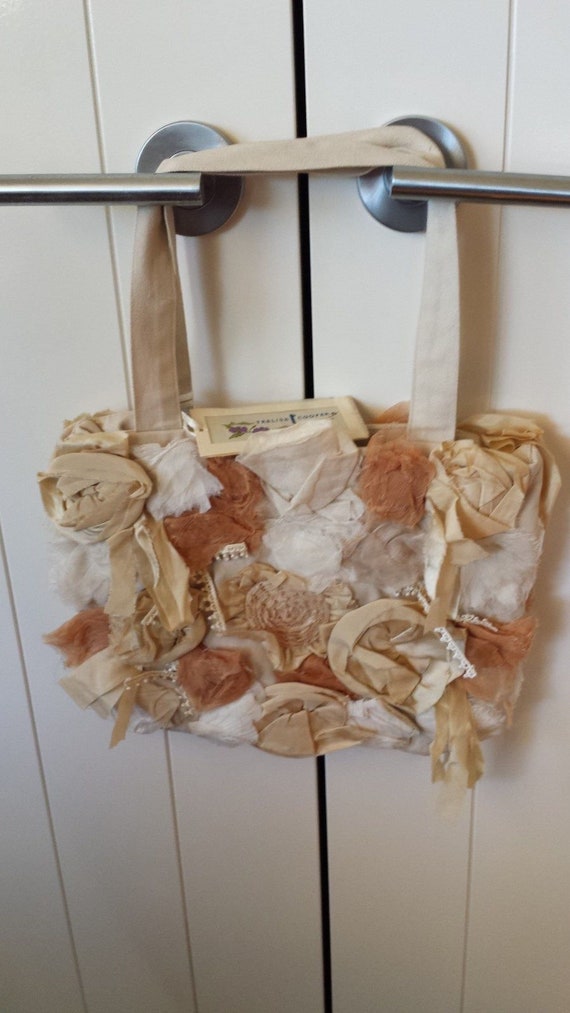 Genuine Trelise Cooper brown/white vintage bag - … - image 6