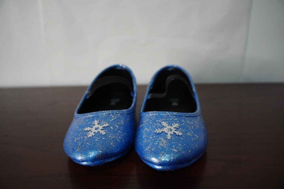 frozen ballet flats