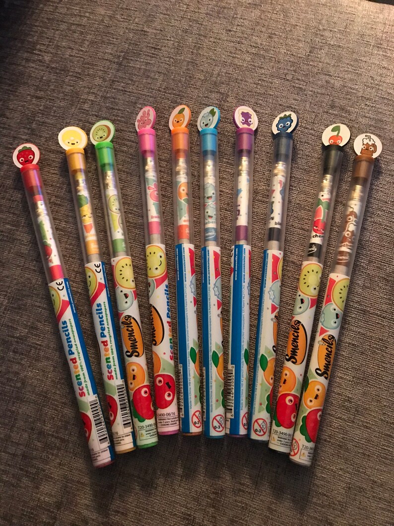 Smencils scented pencils Etsy