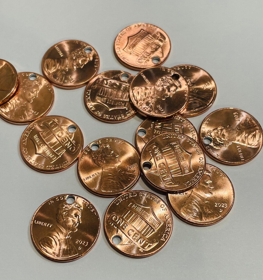 6 Punched Pennies 2024, 2023, 20222019 Also Available Etsy