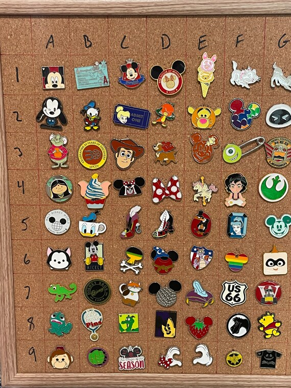 Disney Pin Trading Starter Set Fish Extender Gift Trading Pins 12 Pins &  Cards (2 sets of 6) Hidden Mickey Mystery Pins Cruise Fish Extender