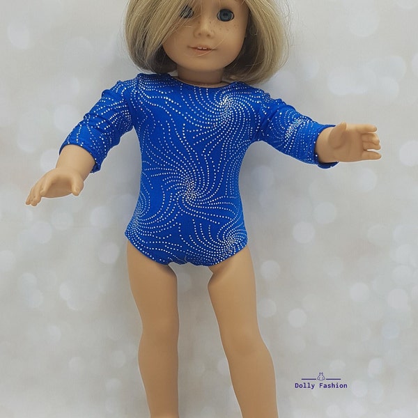 Justaucorps de gymnastique adapté aux vêtements de poupée American Girl Doll