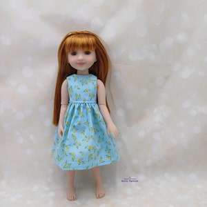 Floral Dress for Ruby Red Fashion Friends Doll RRFF or WW