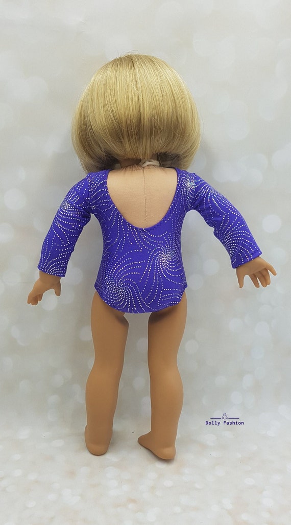 American Girl GYMNASTICS OUTFIT for DOLLS + CHARM - DOLL NOT