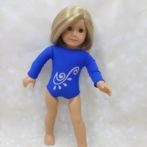 Gymnastics Leotard fits American Girl Doll Our Generation Doll 18" Doll Clothes