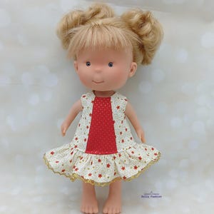 Christmas Dress to fit Mia Nines D'Onil 30cm 12" doll