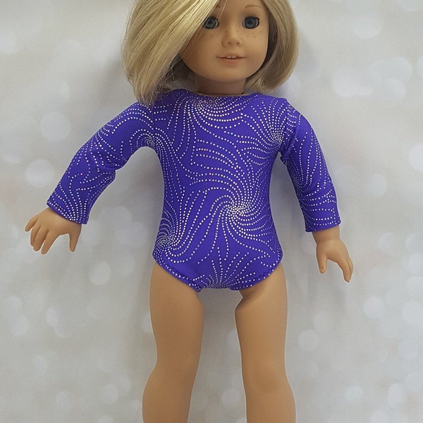 Gymnastics Leotard fits American Girl Doll Our Generation Doll 18" Doll Clothes