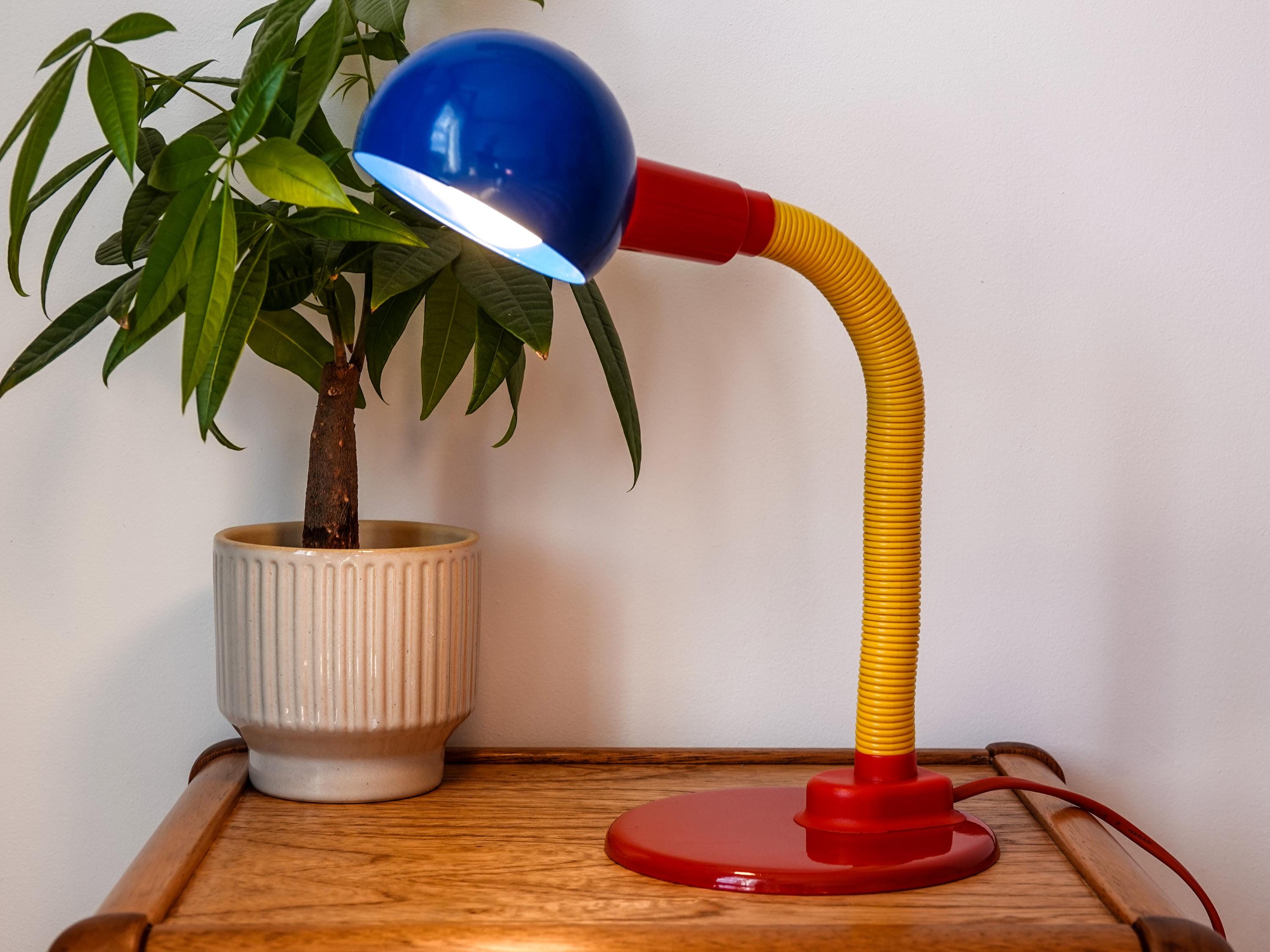 Memphis style lamp - Etsy 日本