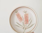 Vintage Pottery Bottle Brush Serving Dish retro plates kitchenalia vintage kitchen decor