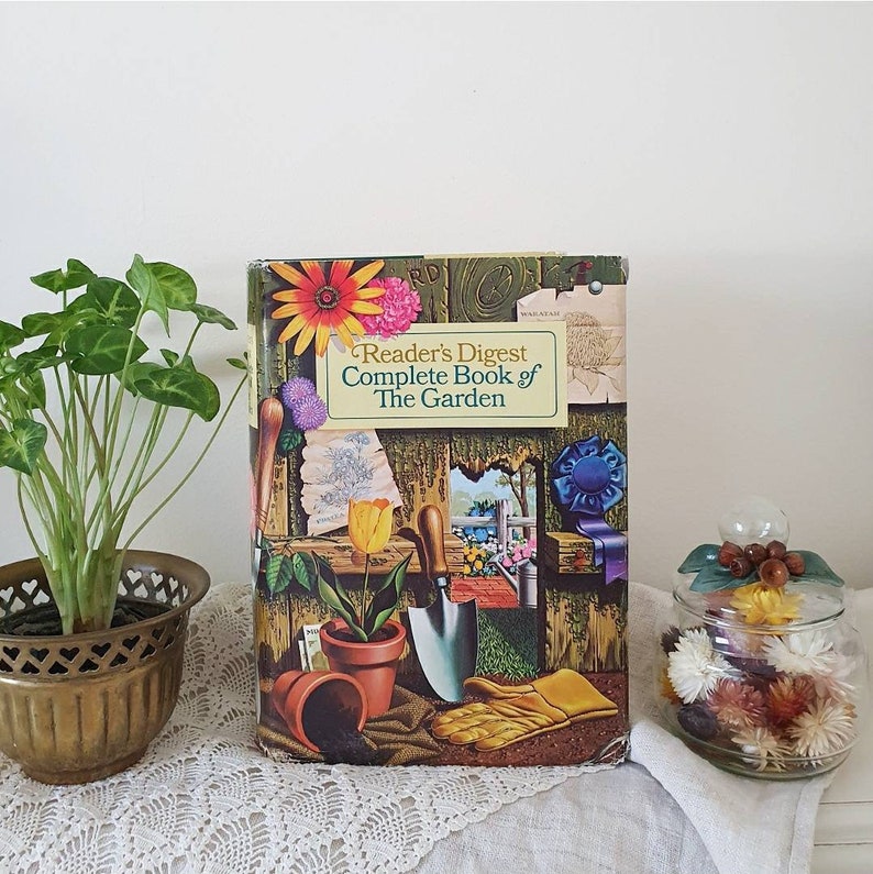 Reader's Digest Complete Book of the Garden vintage Etsy