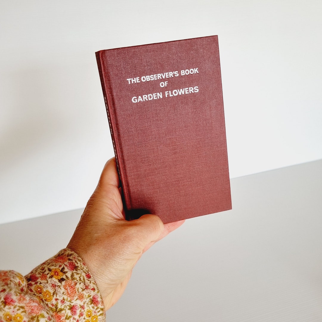 The Observers Book of Garden Flowers Coffee Table Books Etsy Australia