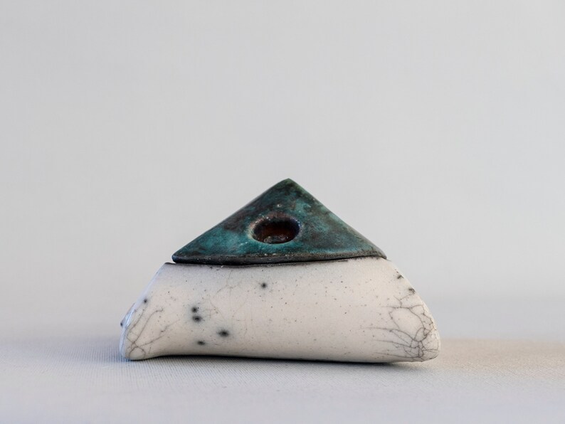 Jewelry box one of a kind, White Bronze crackled . Treasure box Ceramic Handmade 45 Trinket box Ceramic Lidded box Raku fired