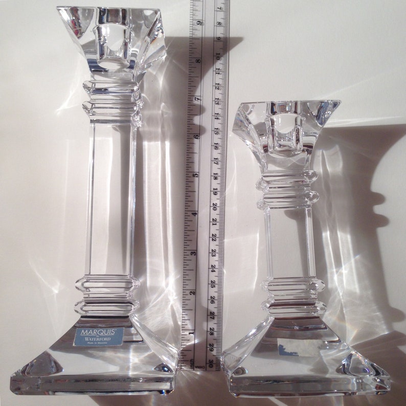 Marquis by Waterford Treviso Candlestick Etsy Canada