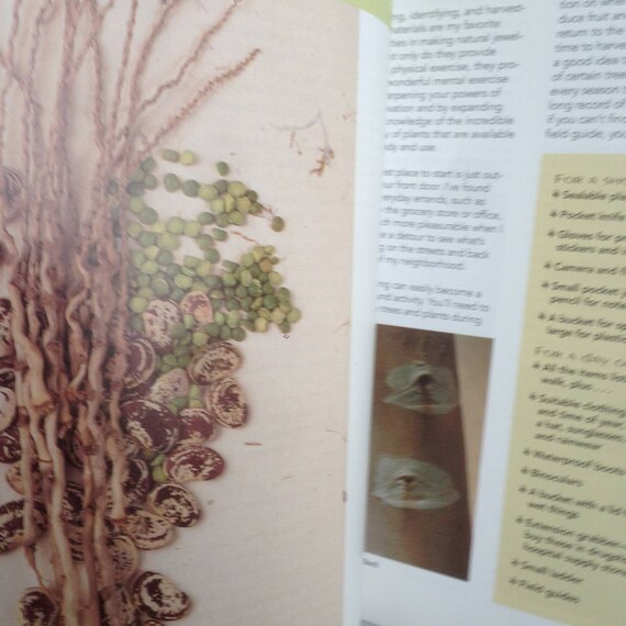 A 90s Collectible Book JEWELRY FROM NATURE by Cathy Yow;lark