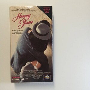 A Vintage 1990 Videocasette: Henry & June (..to be edited..)