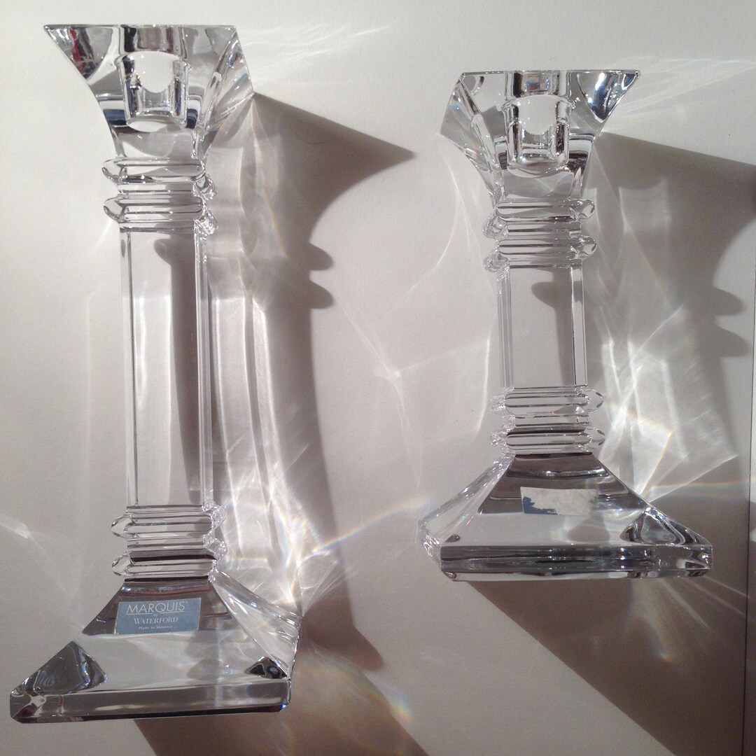 Marquis by Waterford Treviso Candlestick Etsy Canada