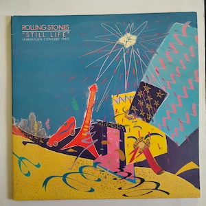 80s LP Record: The Rolling Stones – Still Life (American Concert 1981);Mick Jagger;Keith Richards;Brian Jones;Wyman;Charles Watts;hard rock;