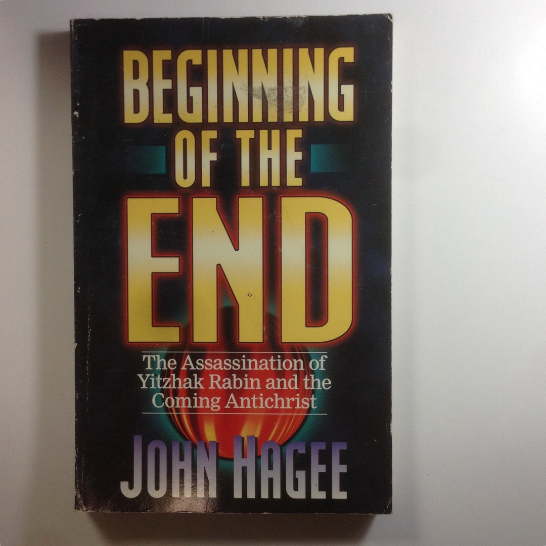 Vintage 1990 Book: BEGINNING of the END the Assassination of Yitzhak ...