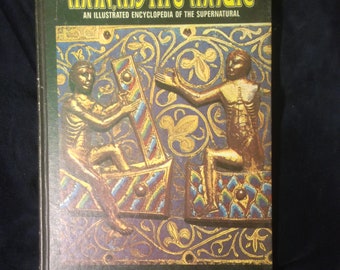 A 70s Vintage Book MAN, MYTH & MAGIC An Illustrated Encyclopedia of the Supernatural Vol. 18 by Richard Cavendish;Marshall Corporation;1970