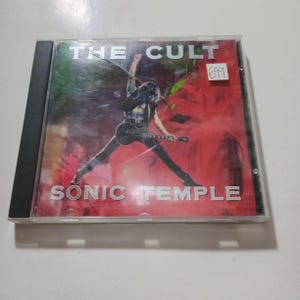 A Vintage 1980 Audio CD:  THE CULT / Sonic Temple;Death Cult;Southern Death Cult;Billy Duffy;Iam Astbury;post-punk;gothic rock;hard rock;