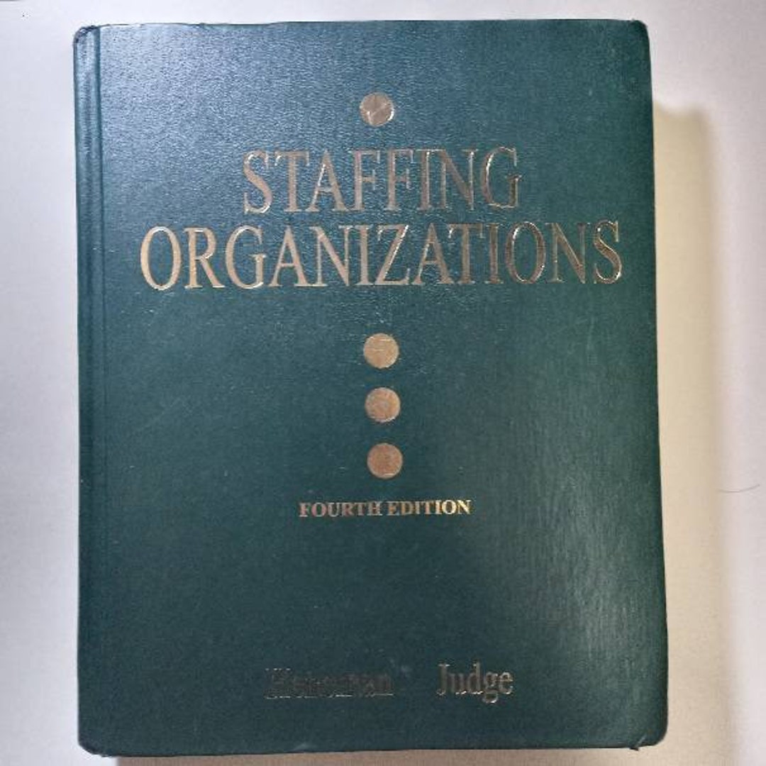 Herbert　Buy　STAFFING　Etsy　G.　by　in　Book:　fourth　ORGANIZATIONS　Online　India　A　Ed.