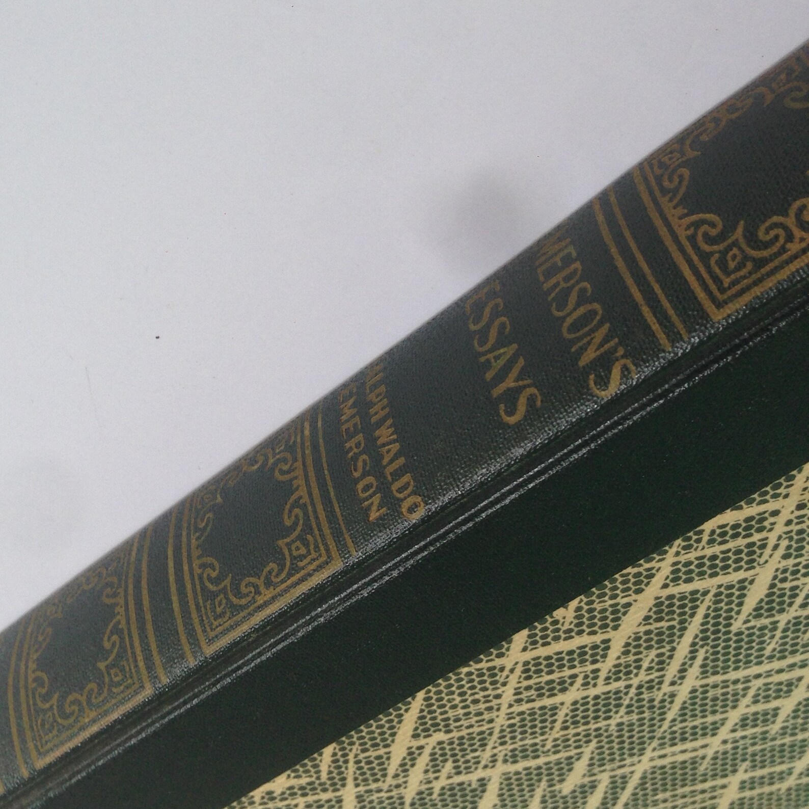A Rare 30s Vintage Book Emerson Essays by Ralph Waldo Emerson - Etsy
