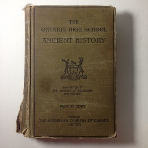 HIGH SCHOOL Ancient History - to be edited