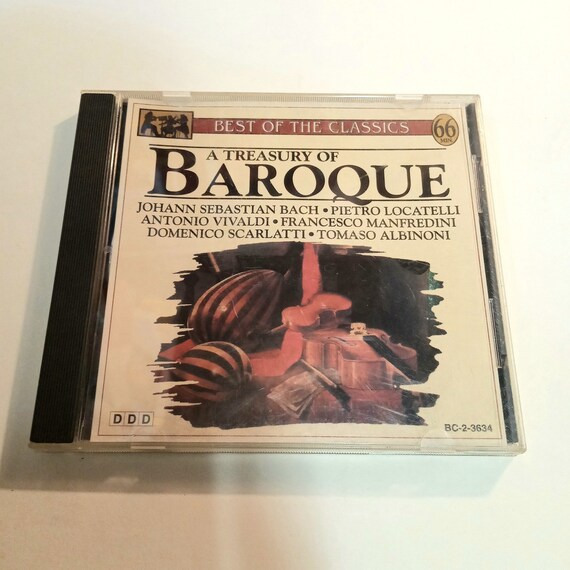 A 90s Music CD: Best of Classics/a Treasury of Baroque;bach