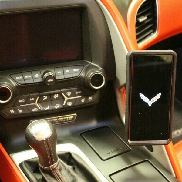 Chevy Corvette C7 Cell Phone Mount Holder Bracket (THE ORIGINAL) Satisfaction Guaranteed!