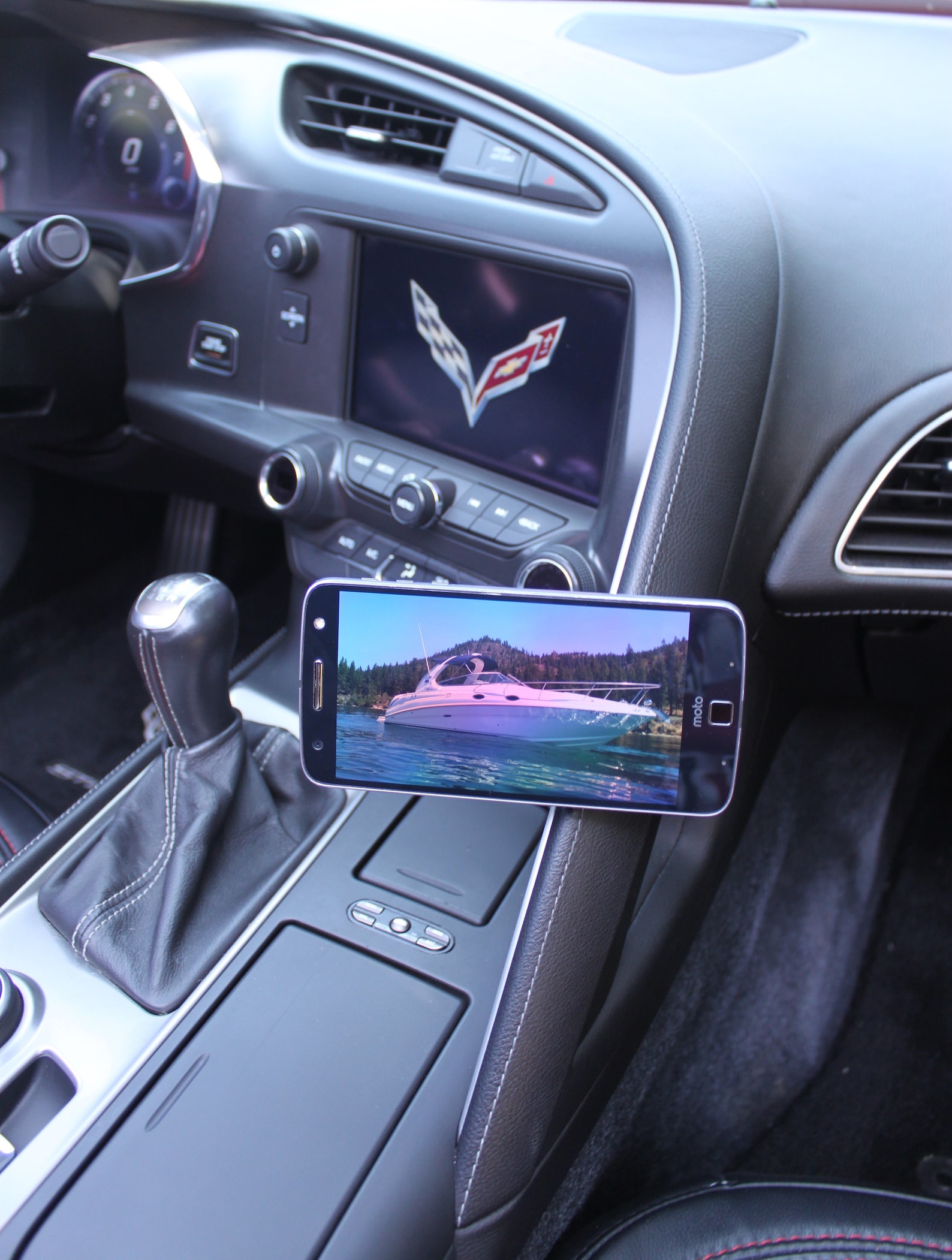 C7 Corvette Cell Phone Mount holder / Bracket Etsy
