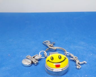 Football theme keychain