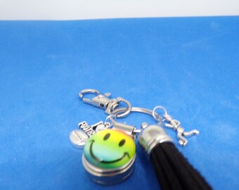 football theme keychain