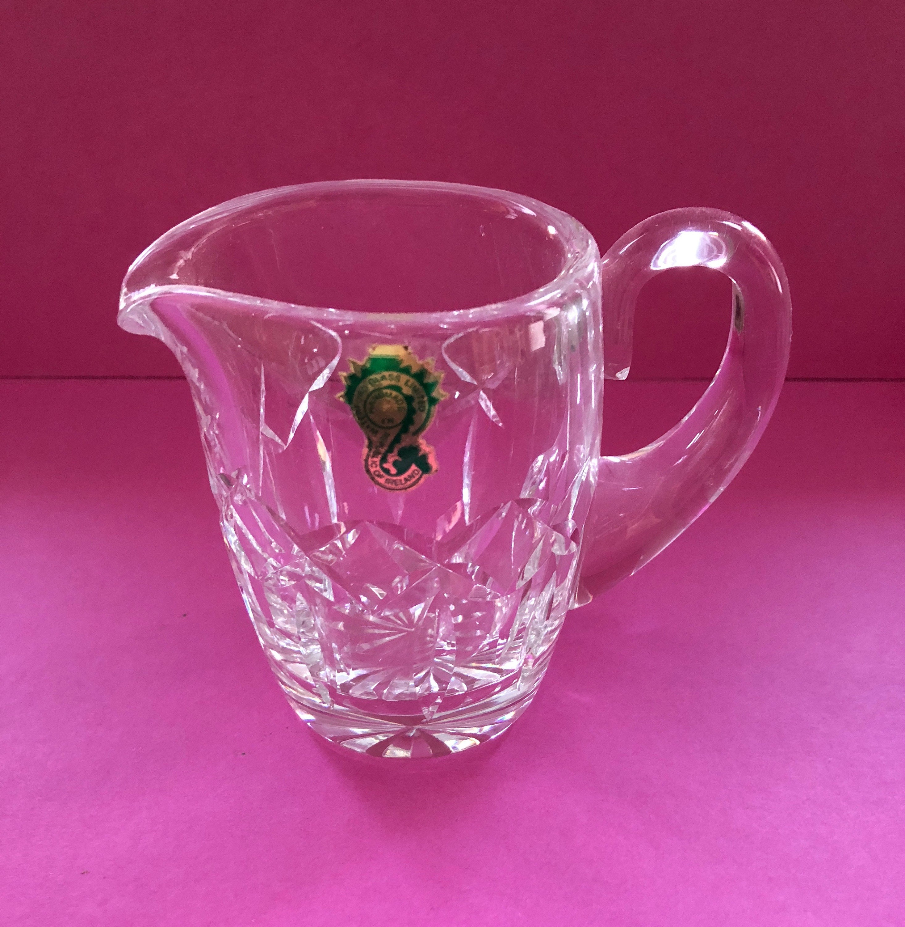 Small Waterford Crystal jug Etsy