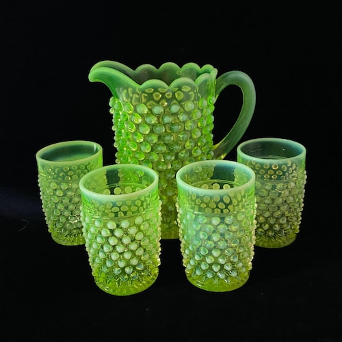 Vintage PYREX Set of 3 Amish Butterprint Turquoise Bowl 401 402