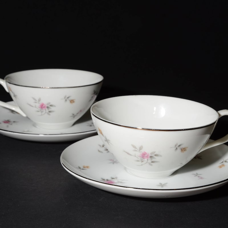 Rose Pattern China Etsy